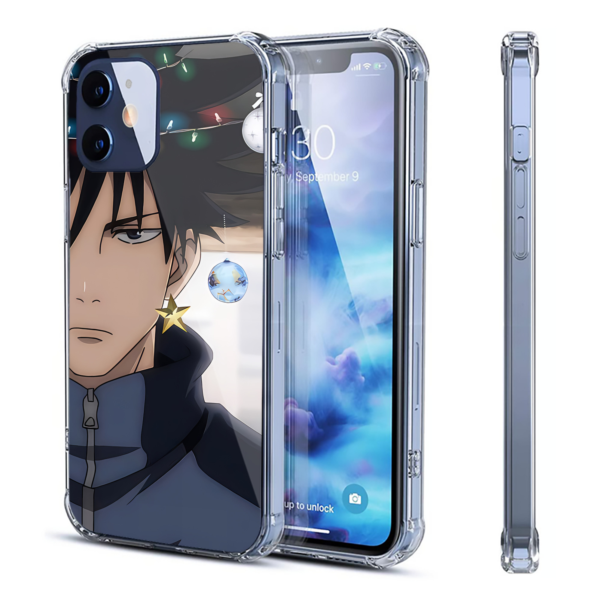 （画像用） SPY×FAMILY间谍家家酒 【iPhone 12シリーズ対応】透明スマホケース（クリアソフトケース）
